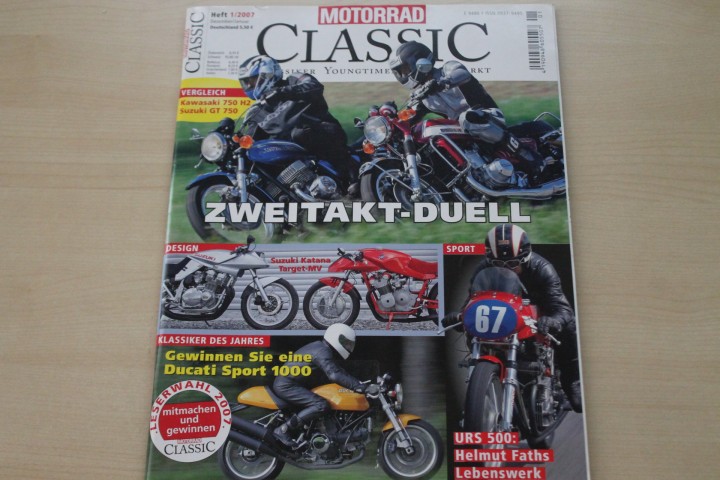 Deckblatt Motorrad Classic (01/2007)